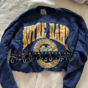 Notre dame vintage crewneck